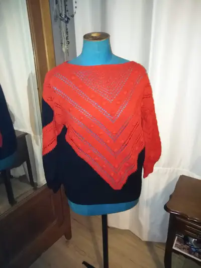 tricot pull devant 2